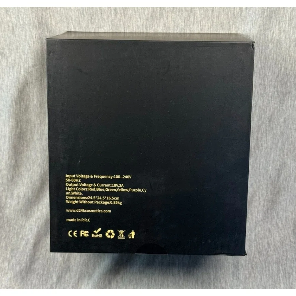 D24K‎ Cosmetics LED Revolution Face & Neck Treatment Mask New Professional Grade